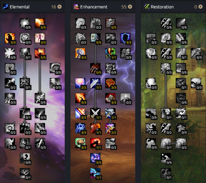 Enhancement Shaman DPS PVE Stormstrike Build Talents.png