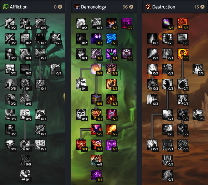 Demonology Warlock DPS PVE Build Talents.png