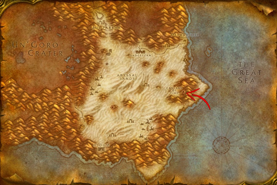Battle for Mount Hyjal Location.jpg