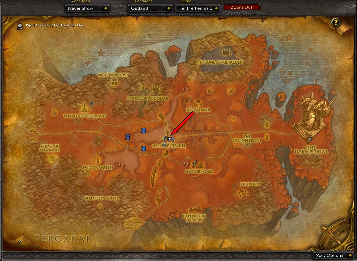 Magtheridon’s Lair Location.jpg