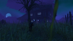 Outside the lair of Morbent Fel