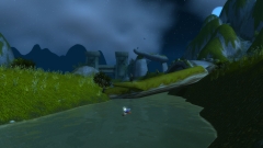 Fishing under Arathi Moonlight